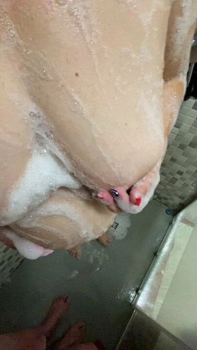 I was going to take a shower and I ended up with a cock in m