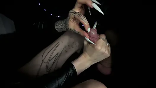 Mistress Want Her Nails In Her Slaves Peehole