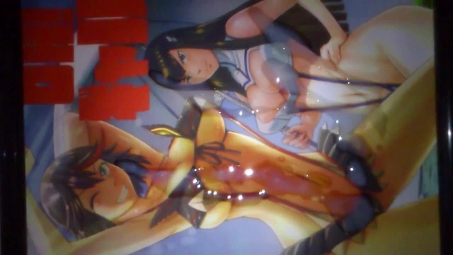 Сопичный камшот для Rryuko Matoi и Satsuki Kiryuin
