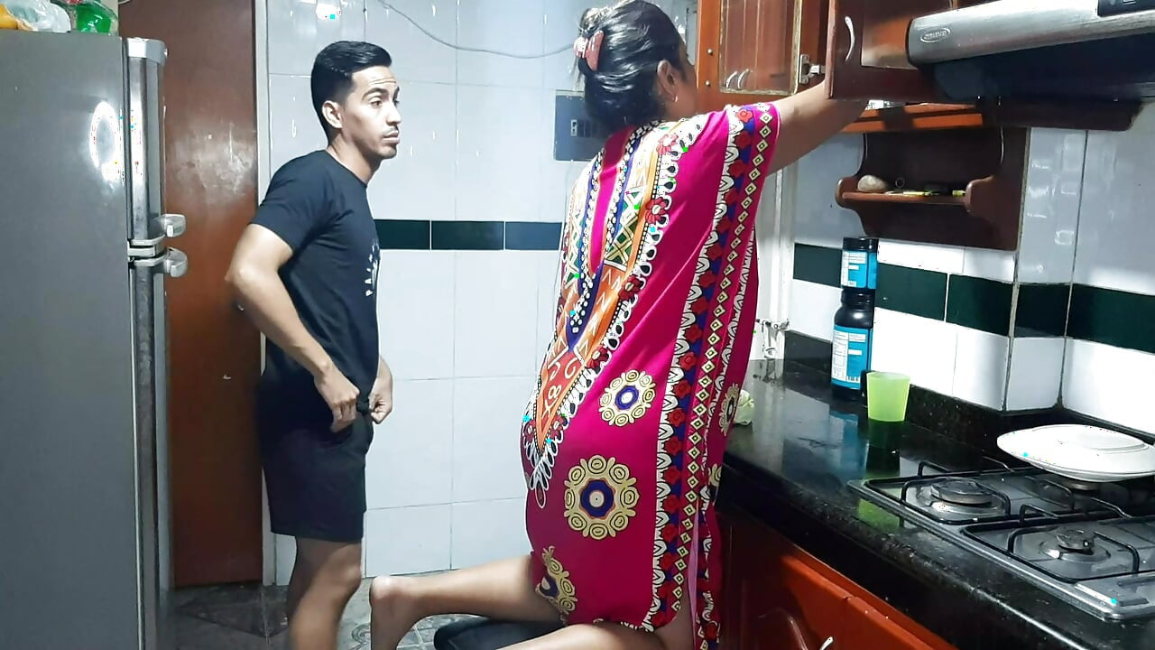 Jag ger min styvmamma en bra massage