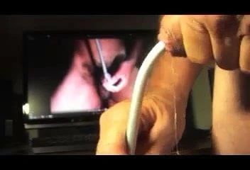 transgender travesti sounding urethral dildo 126