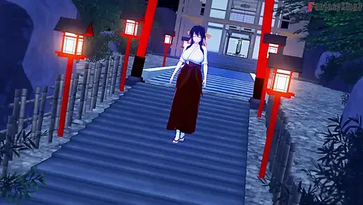 Rias Gremory kimono-sex beim festival - EINE DER SCHWÄNGERN, NTR Madness Serie