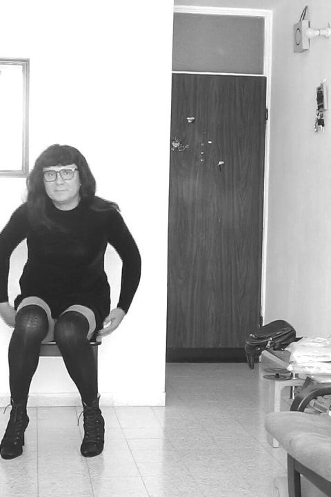 Crossdresser Short Dress Show