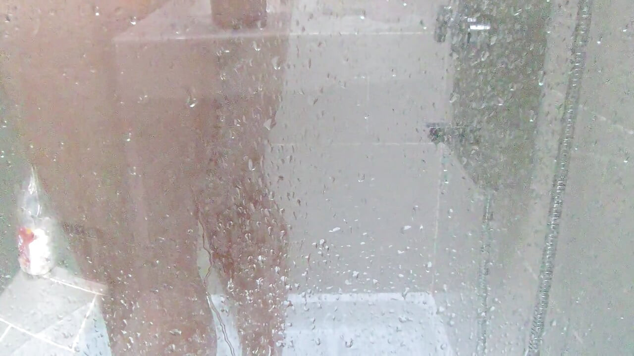 Amateur shower pov camera private ass dick cock mature shave clean close up