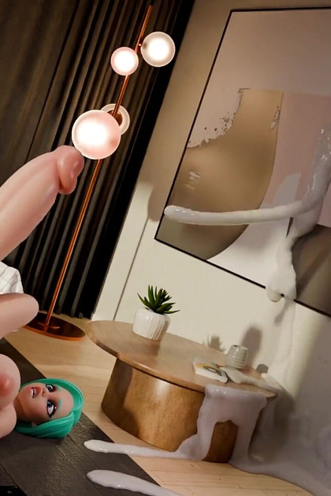 Large Futa Cock Waifu Gets Ass Fucked and Shoots Thicc Large Cum Loads Everywhere, Shadowheart Jerks off a Futa