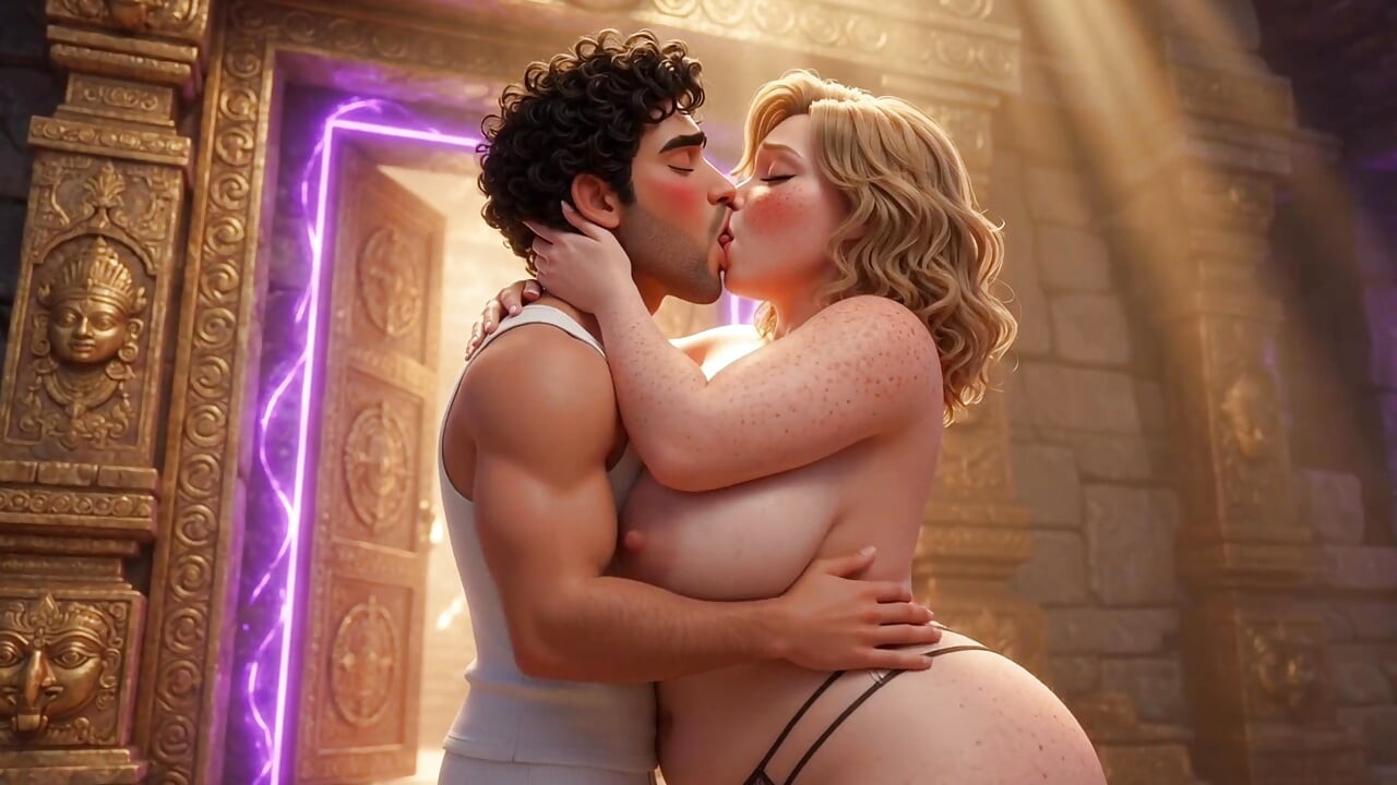 Temple of Lust - Passionate Couple's Erotic Adventure
