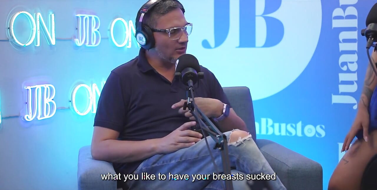 Oiled Latina with Beautiful Tits Kataleya Ross Hops up the Vibrator Machine Until She Cums! Juan Bustos Podcast