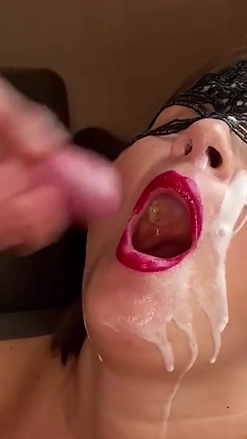 Face fucking and cum in mouth. Cum Swallowers & Face Fucking | Clip 1