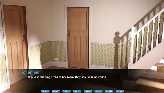 Bound to please #3 - Johannes watched Julia taking a nap in sexy nighty's.