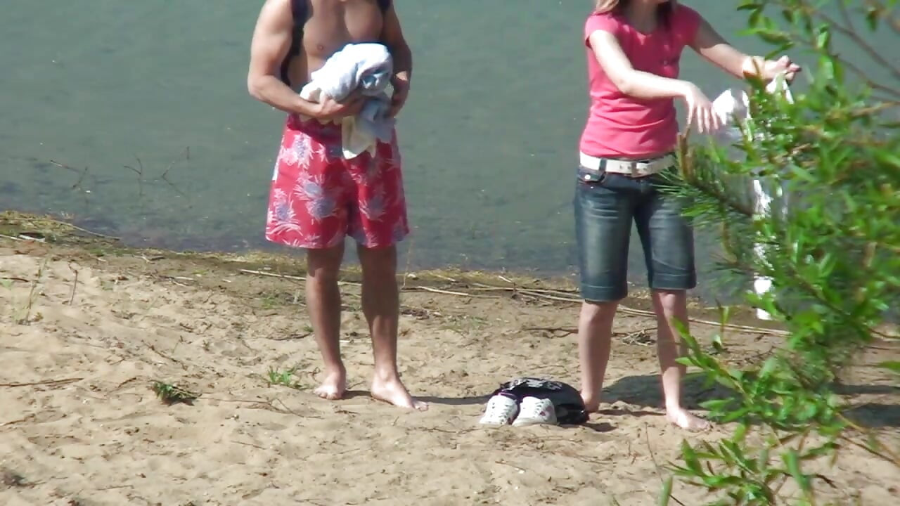 Little slut needs a big cock outdoor!