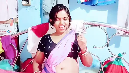 went to bhabhi’s house when not at home and enjoyed a lot with my lovely bhabhi, Full Hindi Viral Video