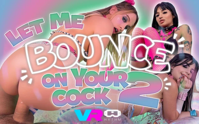 Let Me Bounce on Your Cock 2 - Riding POV VR Compilation