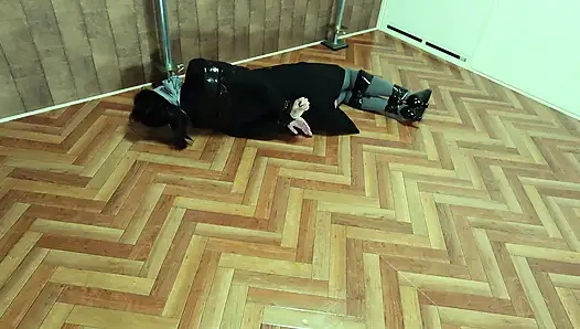 The Targeted Office Lady Was Tied up with Tape