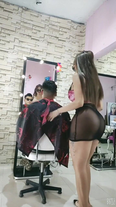 Thrilling moment from "I AM GOING TO CUT MY HAIR AND END UP IN HAPPY SEXUAL ENDING"