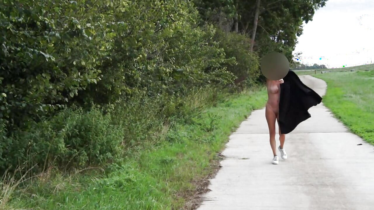 first nude in public