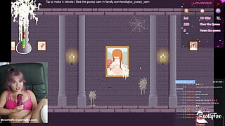 Dick Hungry Sluts! Castle of Tempation Part 1 ExotiqFox Gamer Girl Gooning Live Masurbation