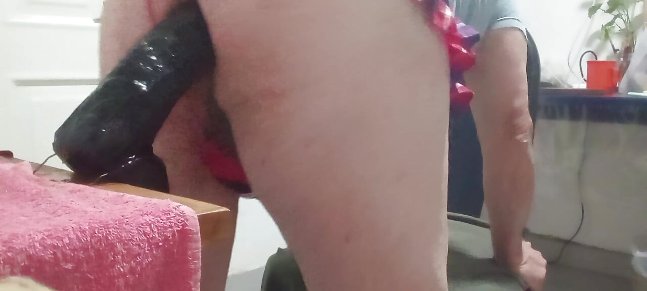 Een goede diepe anale beurt samen met een goede anale dilatatie