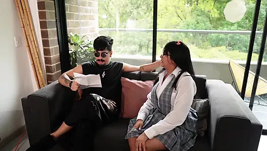 Saya memberikan beberapa pelajaran privat kepada seorang mahasiswa yang berperilaku buruk