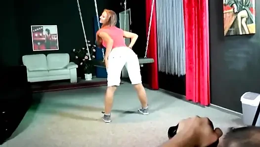 Beautiful Young Girl with a Perfect Body Sucks Cock and Gets Penetrated Like a Real Nymphomaniac