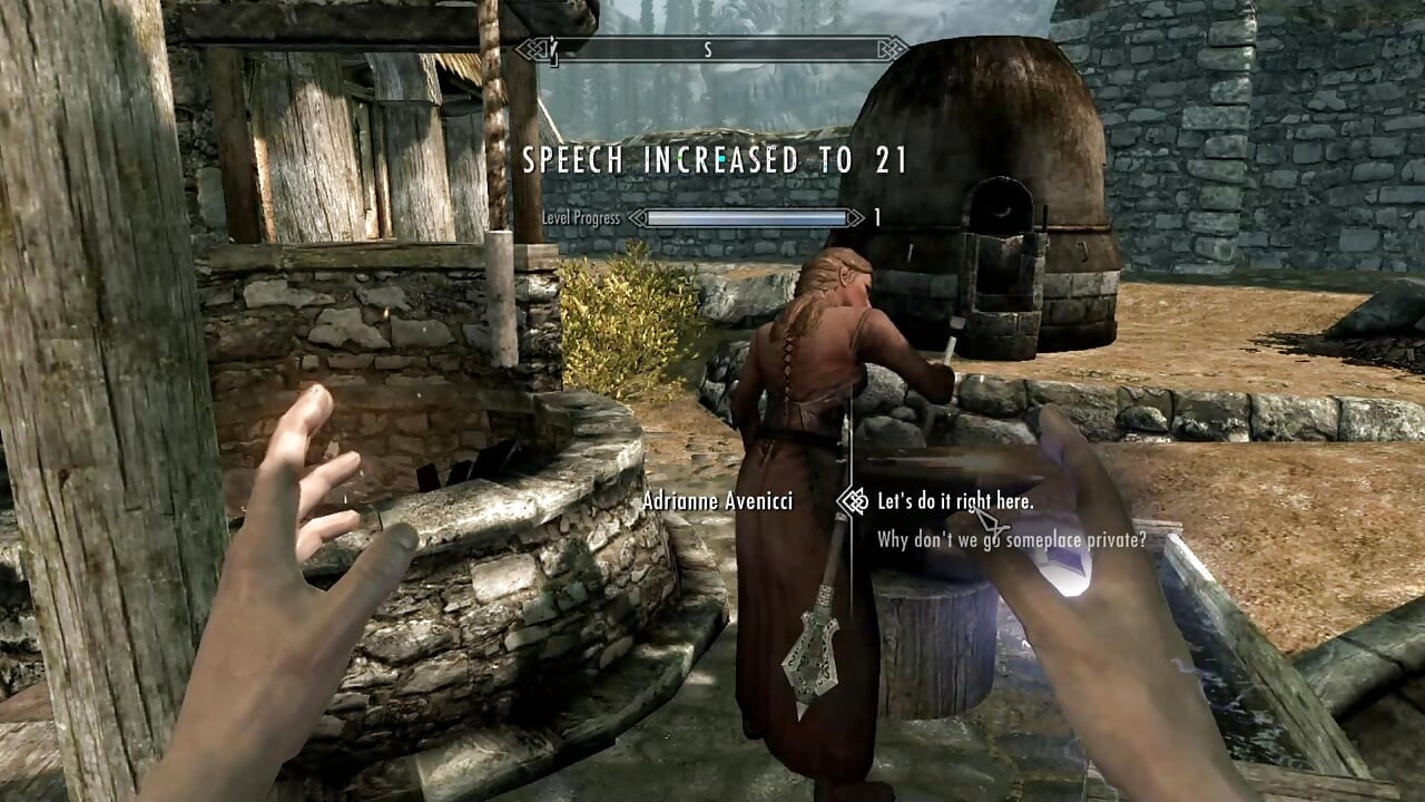 Skyrim - sexy mods y sexo animado - parte 2