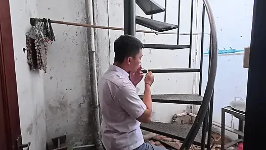 The stressed student got unexpected happiness from his teacher