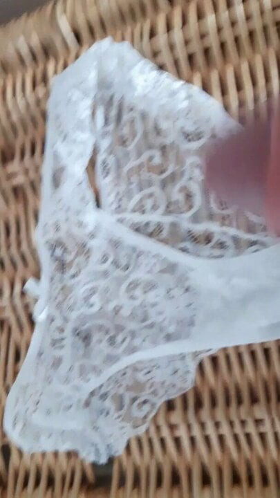 Cum on panties