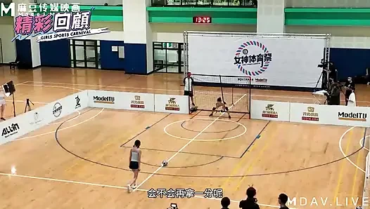 Mtvsq2-ep8 Goddess Sports Festival/8th Period/zero Friction! Slippery Human Curling!