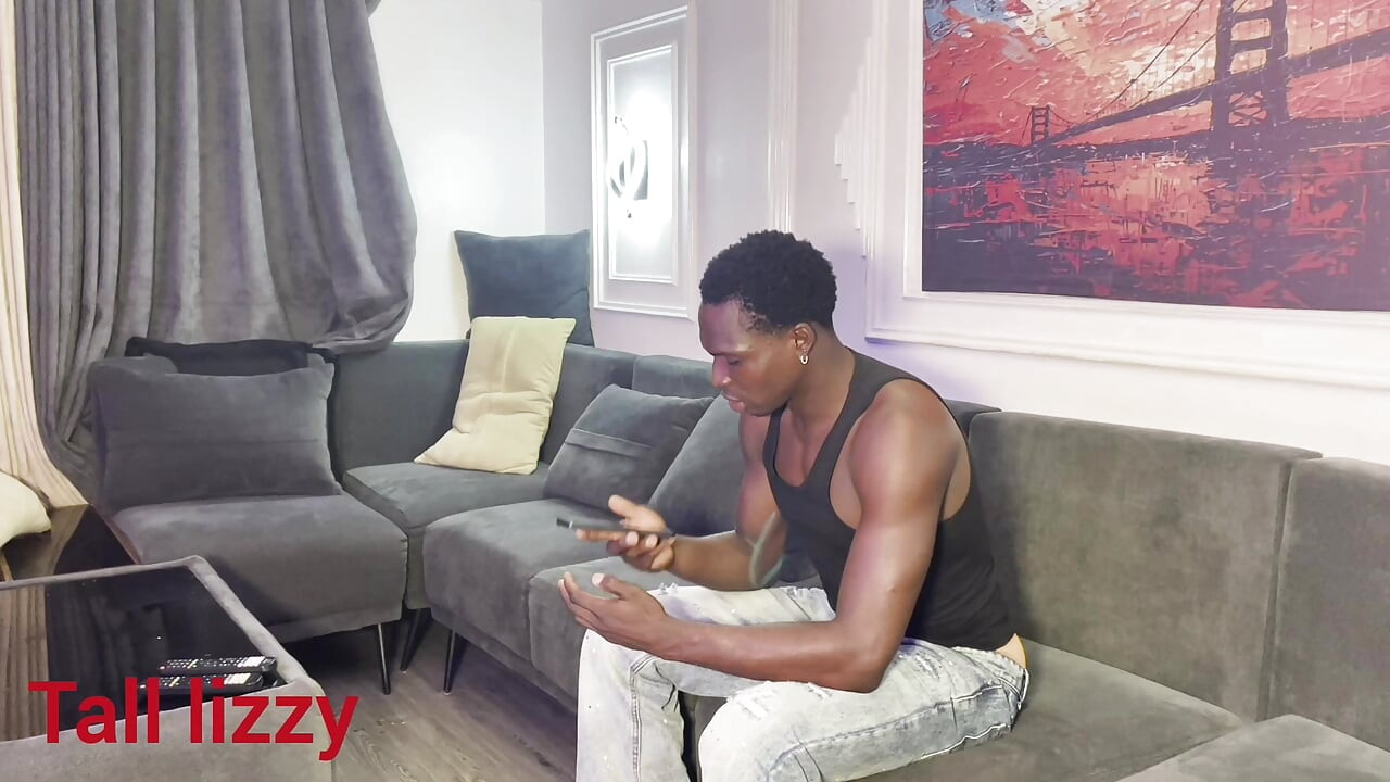 Horny guy with bbc