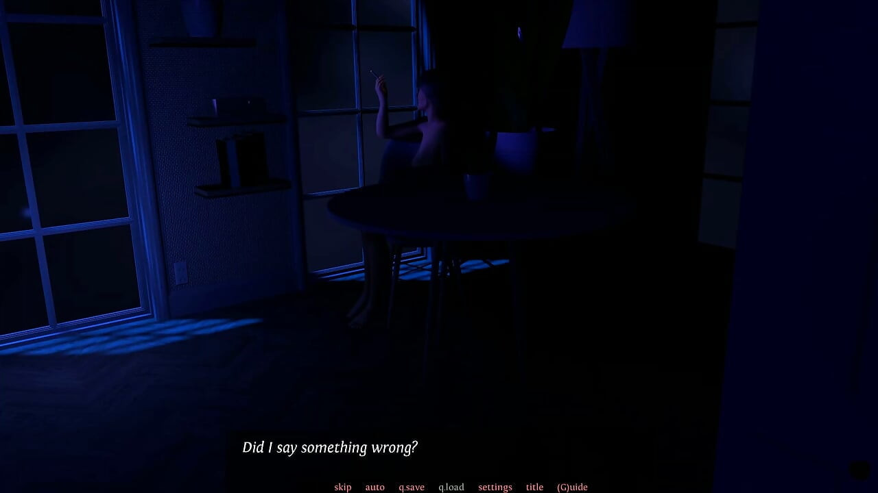 En su servicio v0.96 - parte 3 - la dominatrix Talia está actuando más íntima conmigo de lo normal, y comencé a sentirme agitada.