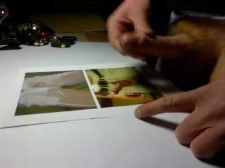 Prietenul meu ejaculează pe pozele pulei mele