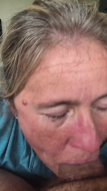 Memorable moment from "TELL YOUR GIRL TO TAKE NOTES HOT MILF BLOWJOB"