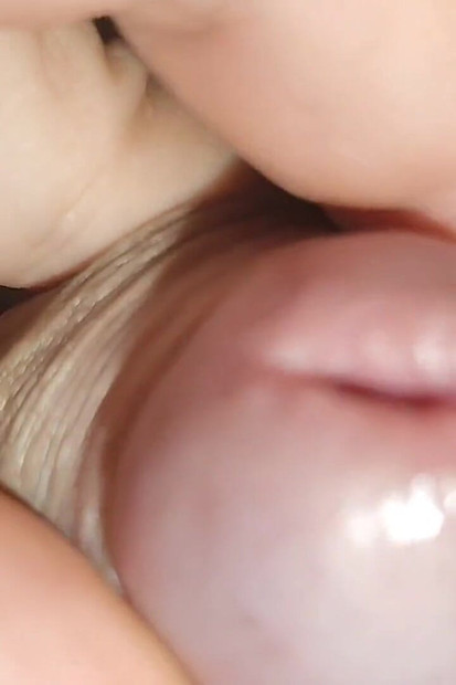 Extreme Close up of Stepdaddy's Widened Hole Rough.