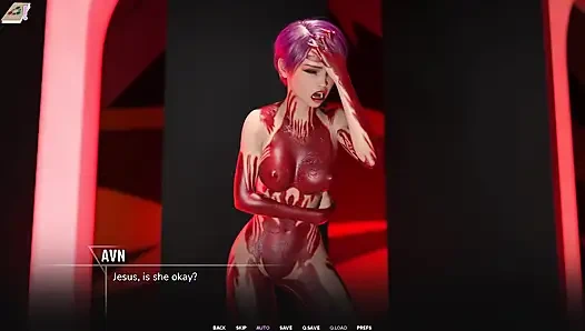 Табу Университет - помогая Эмо разкрасить тело