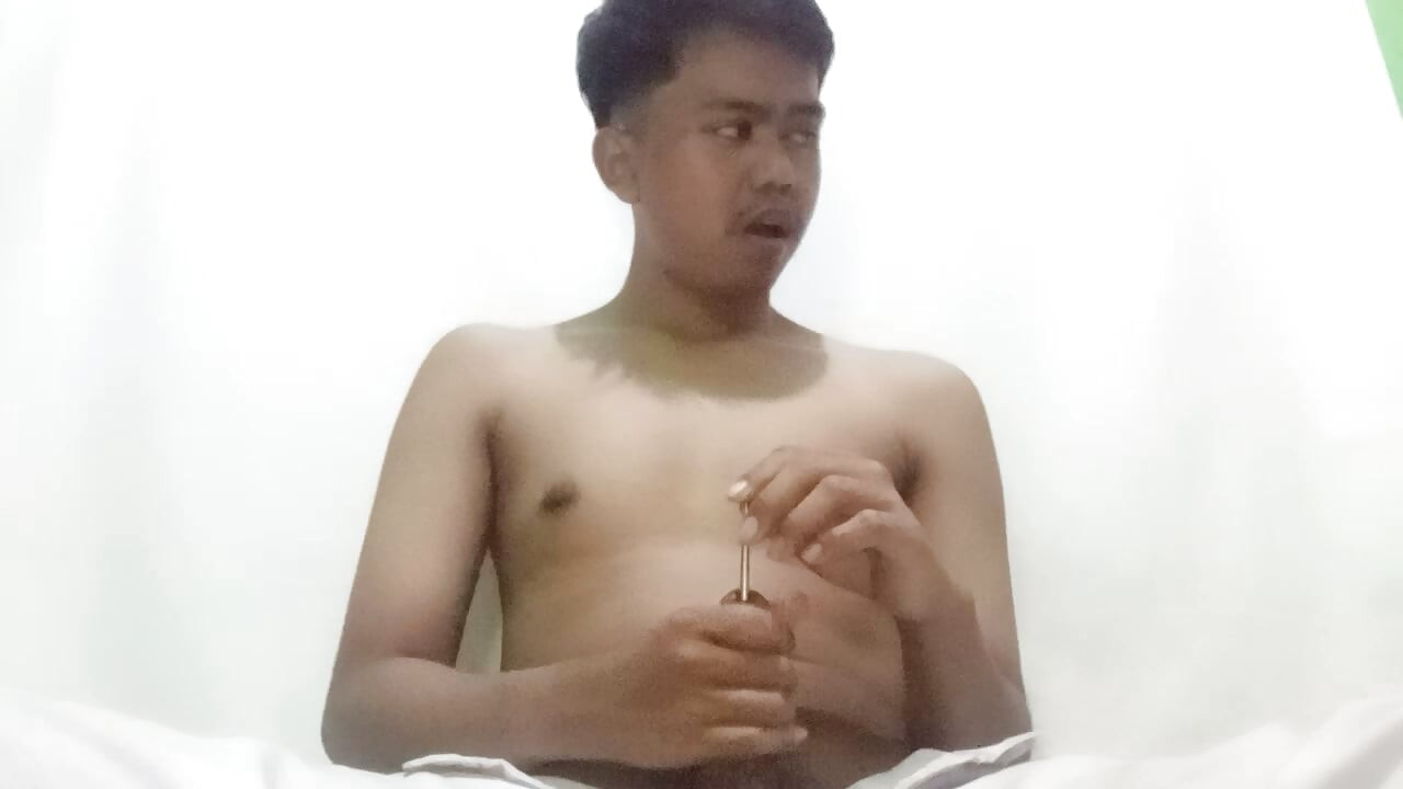 Sounding cock with great pleasure