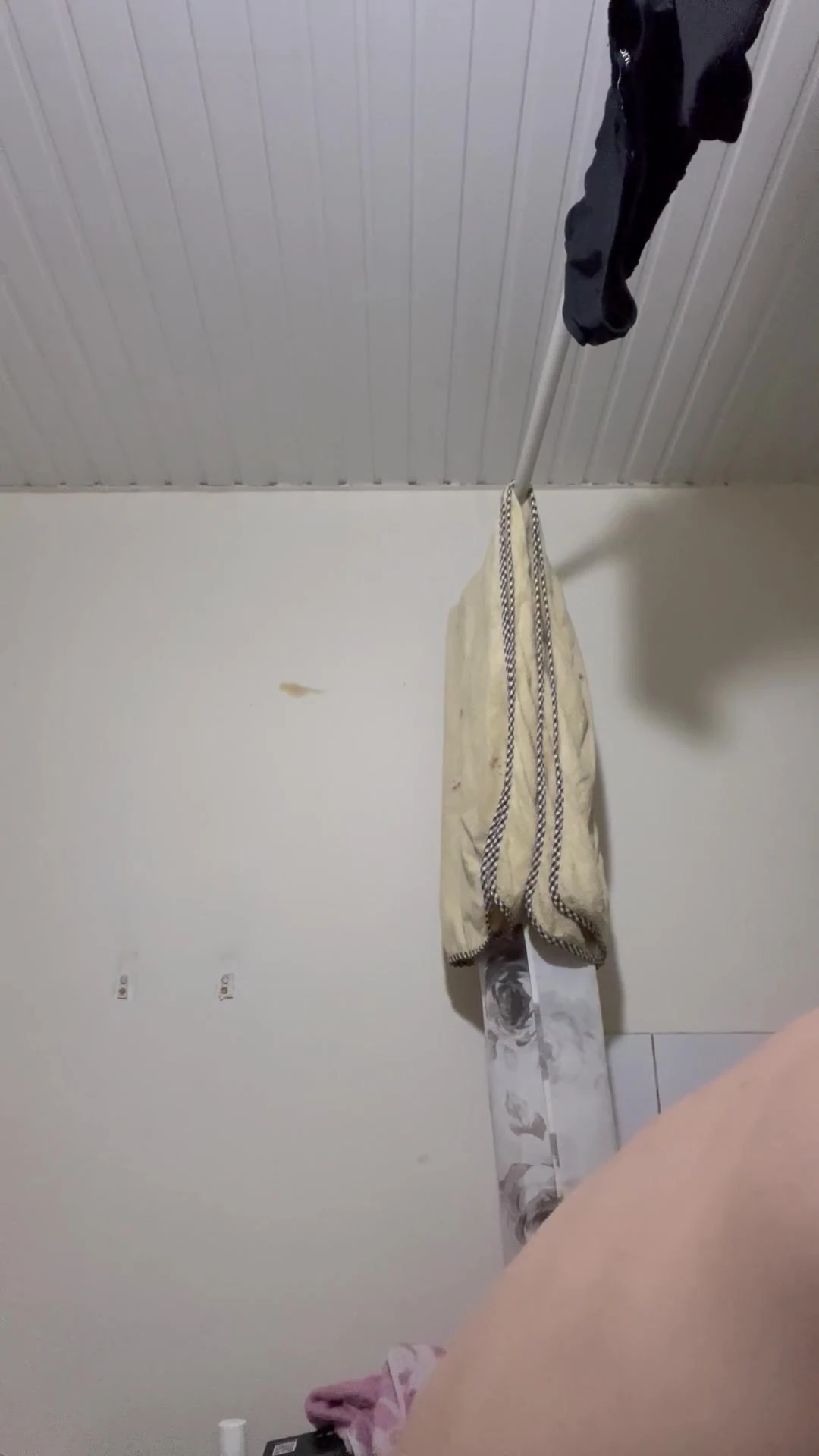 Sexy boy taking a shower