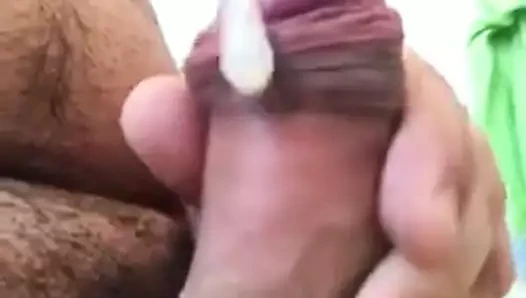 Baba boşalıyor