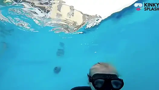 Underwater Wetsuit JOI in My Private Pool