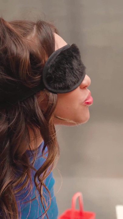 Blindfolded Kiss Challenge with Hot Girls