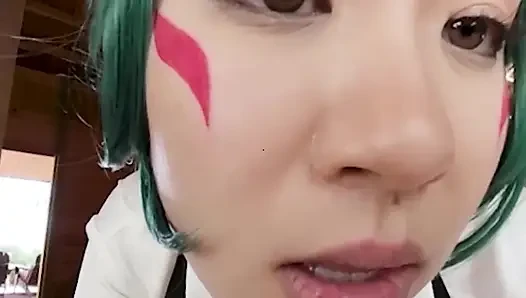 VRCosplayX Kimmy Kim As OVERWATCH 2 KIRIKO Wants To Smooth Out Misunderstanding With Pure Passion Part 1