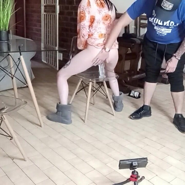 Fucking Hot Brunette Slut at Friend's House Party Life