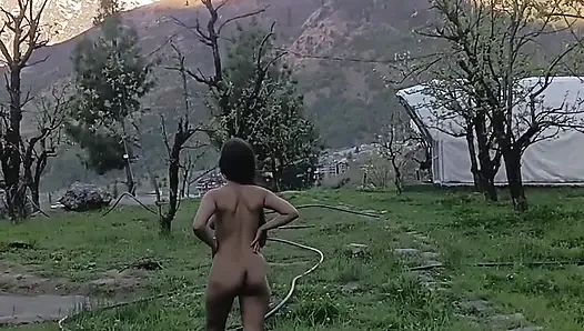 Секс на улице с Miss Mahi