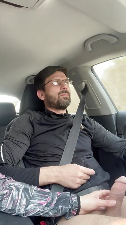 She Couldn't Wait - MILF Blowjob & Handjob While Driving - Public Car Sex Kingyordanov