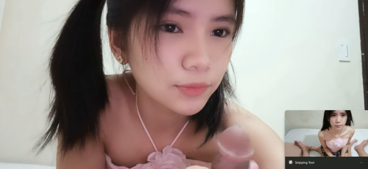 Stepsister and stepbrother got excited from watching porn and had hot sex