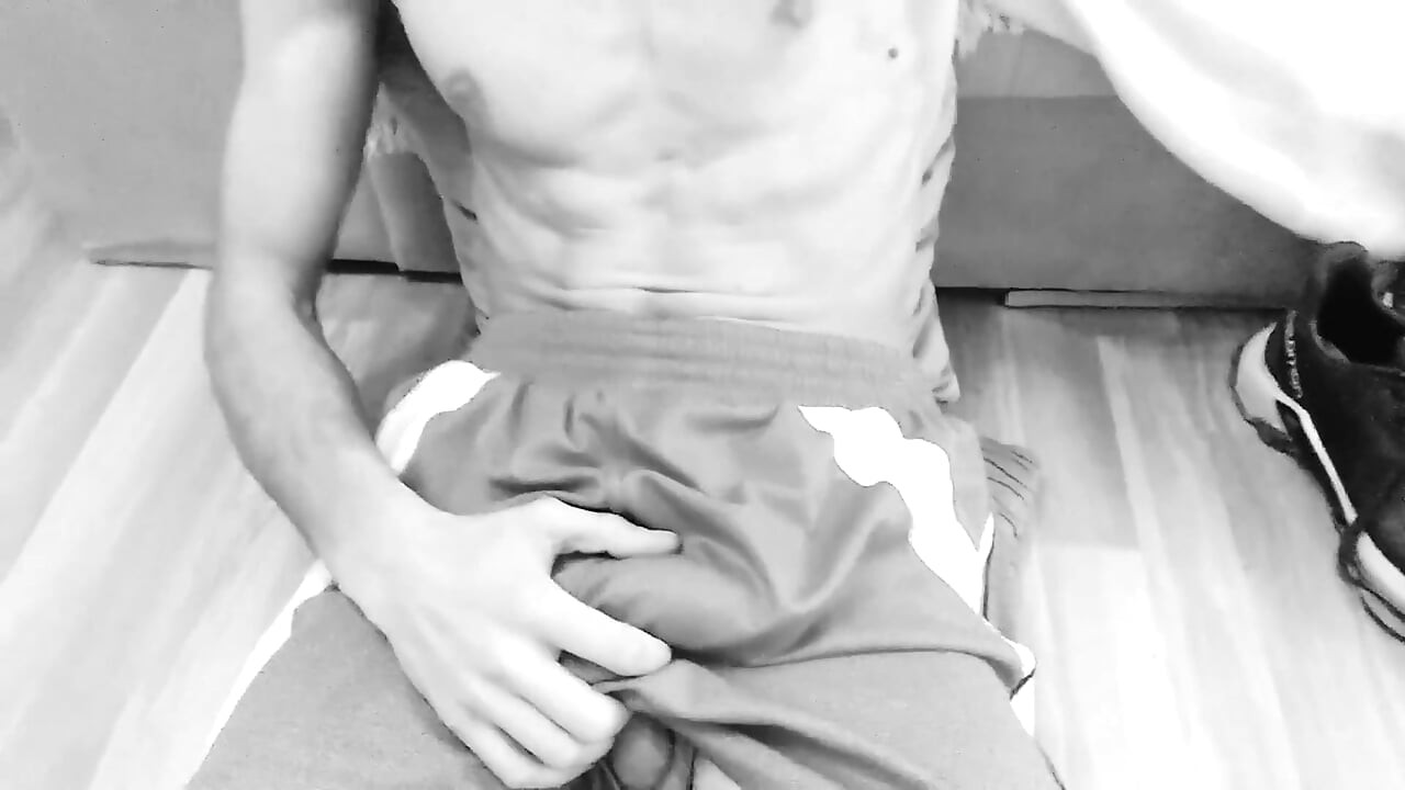 Vintage Porn Man with Nice Body Masturbates His Perfect Cock and Spits a Big Cumshot