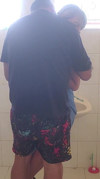 Memorable moment from "Finger fucking my best friends wife in the bathroom almost got caught"