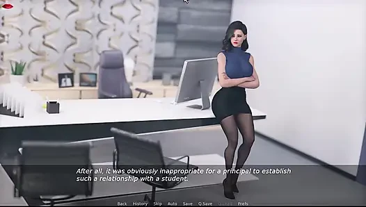 Frau Denvers 1 Wanda hatte einen harten arbeitstag