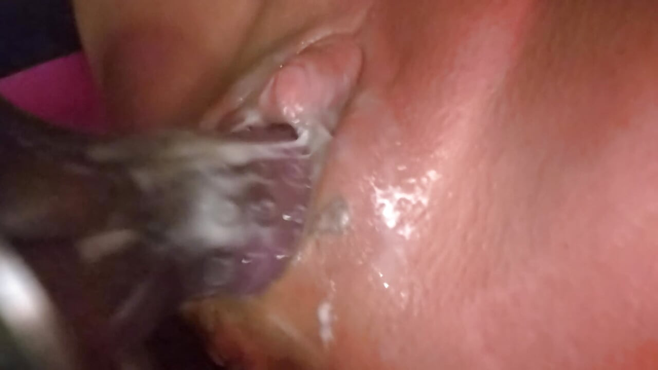 Sloppy loose cunt of a cum dump whore