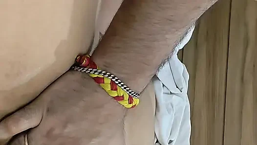 Fingering my indian bhabhi pussy