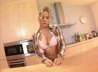 Curvy blonde DP'ed