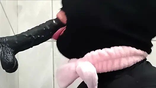 Sissy Sluts a Bbc Dildo Femboy Sucking and Blowjob Big Cock